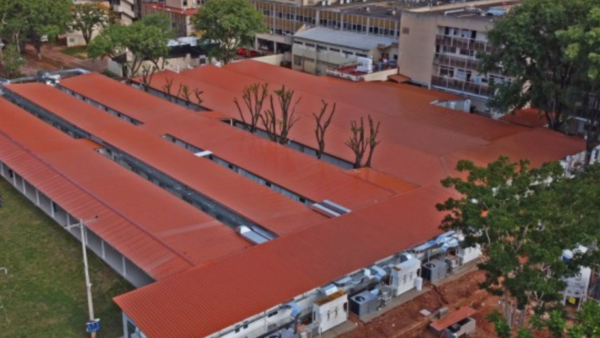 Hospital de Itauguá inaugura otro pabellón de contingencia
