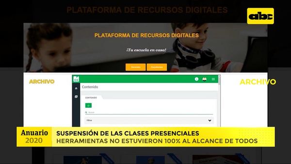 Anuario 2020: la suspensión de las clases presenciales - ABC Noticias - ABC Color