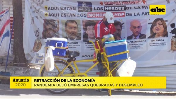 Anuario 2020: la pandemia dejó empresas quebradas y desempleo - ABC Noticias - ABC Color