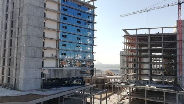 Un año en el cual el rubro de la construcción fue el único que no paró