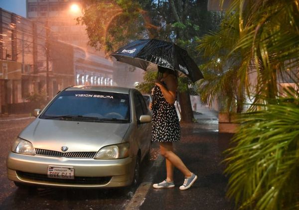 Sistema de tormentas se extiende sobre el centro y sur del país - Nacionales - ABC Color