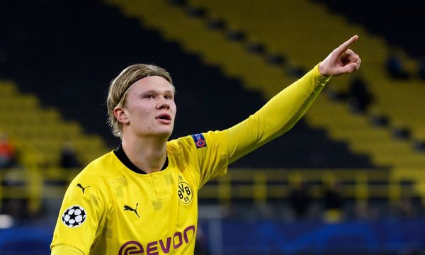 ¿Erling Haaland compañero de Lionel Messi en el Barcelona?