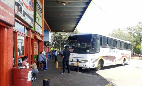 HOY / Reducido flujo de personas en la Terminal de Ómnibus de Encarnación previo al año nuevo, al respecto Rubén Pereira, director de la Terminal