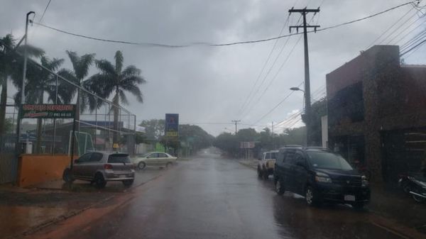 Despedida del año con mucha lluvia en gran parte de Canindeyú - Nacionales - ABC Color