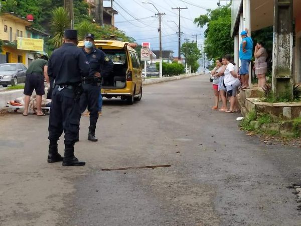 Buscan a conductor que atropelló y abandonó a su víctima en Villarrica - Nacionales - ABC Color