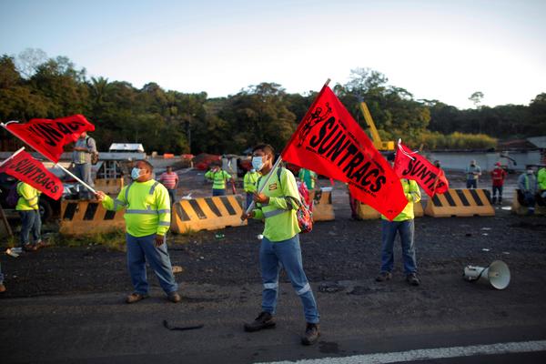 Sindicalistas impugnarán decretos que rigen la suspensión de contratos en Panamá - MarketData