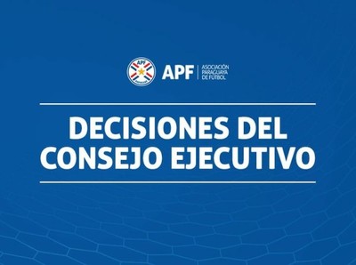 Decisiones del Consejo Ejecutivo - APF
