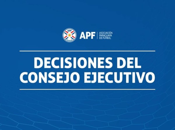 Decisiones del Consejo Ejecutivo - APF
