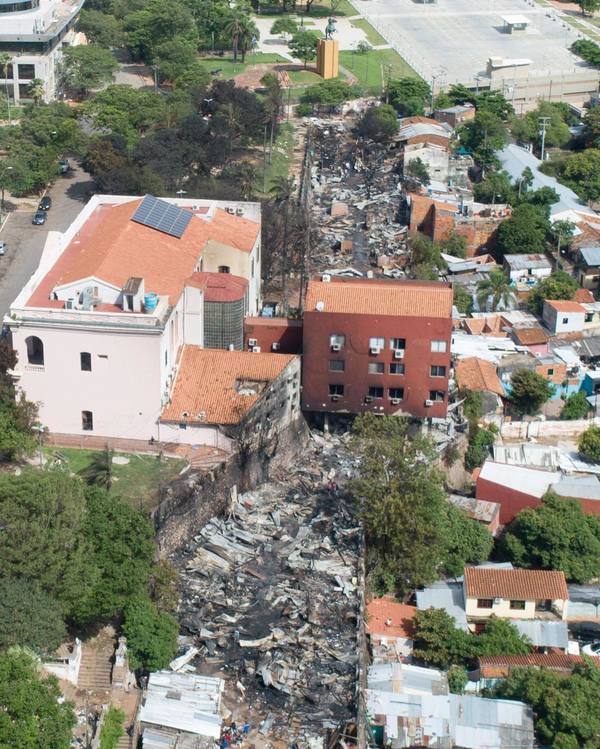 Damnificados por incendio en Chacarita serán reinstalados en la zona