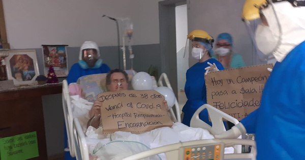 La Nación / Encarnación: lucharon casi 40 días contra el COVID-19 y hoy salen de UTI