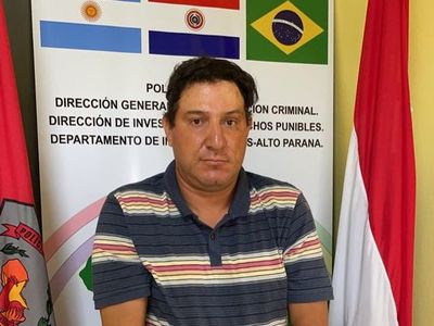 Detienen a presunto narco buscado por la justicia brasileña  - ABC en el Este - ABC Color
