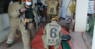 La Nación / Reporte de Fin de Año: incendio, accidentes y una persona atascada en su ventana