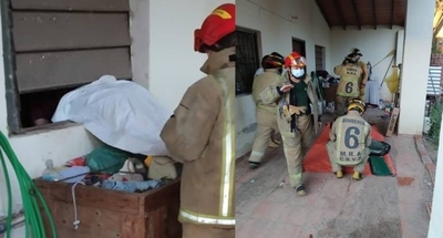 HOY / Tras farrear, intentó ingresar por la ventana y quedó atrapado