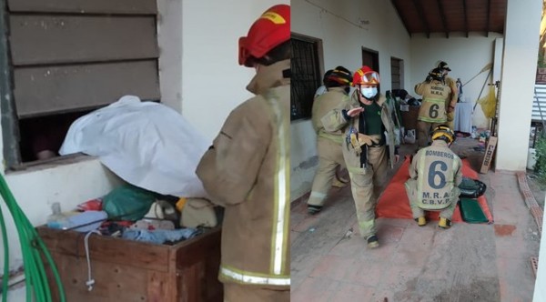 Tras farrear, intentó ingresar por la ventana y quedó atrapado - Noticiero Paraguay