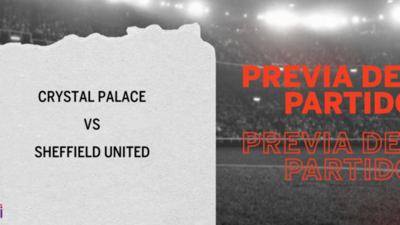 Por la Fecha 17 se enfrentarán Crystal Palace y Sheffield United
