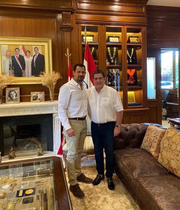 Ulises se reúne con Cartes para tener su apoyo para la intendencia de CDE - Nacionales - ABC Color