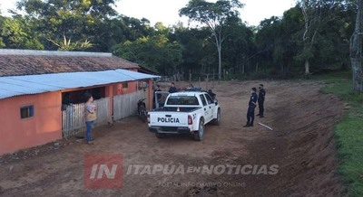 ALLANAN VIVIENDA E INCAUTAN UNA MOTOCICLETA EN JOSÉ L. OVIEDO.