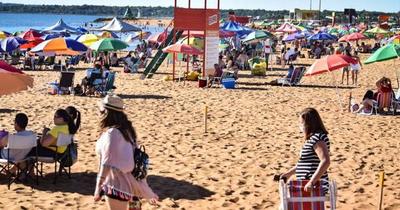 Playas encarnacenas en modo COVID