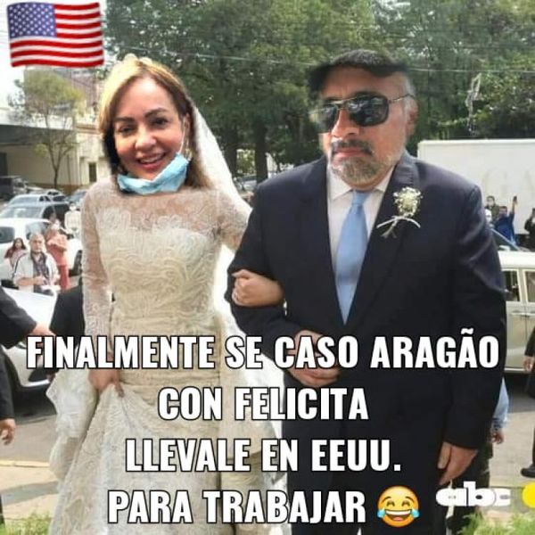 Aragâo lanza candidatura de Felicita Maldonado a concejal y memes no se hacen esperar