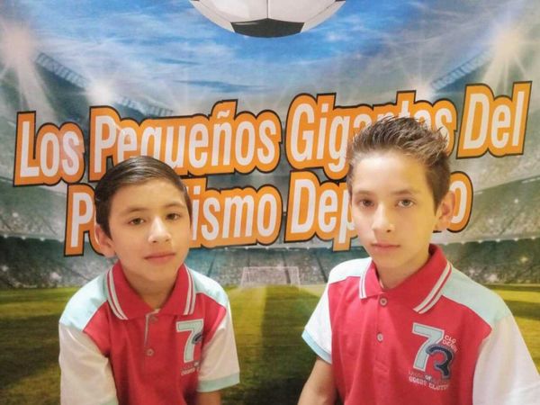 Enzo y Leandro, peques que piensan en gigante