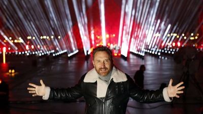 La impresionante bienvenida al año nuevo de la mano de David Guetta