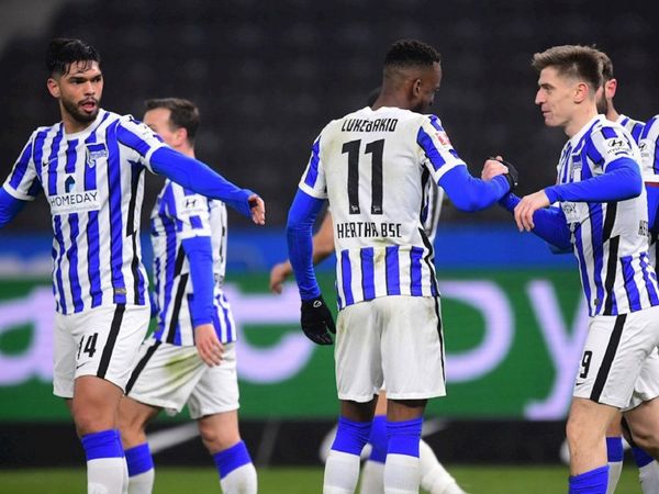 Alderete luce en goleada del Hertha