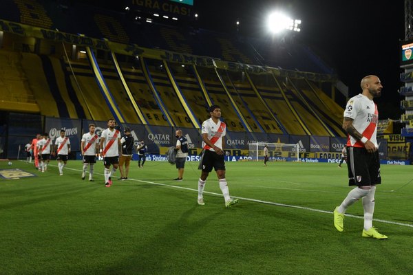 Con Robert Rojas de titular, River empata con Boca en la Bombonera