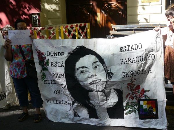 Familiares exigen aparición de la hija de Carmen Villalba