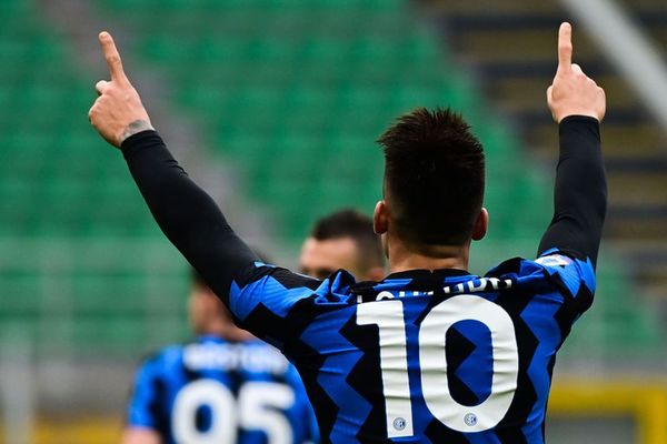 Triplete de Lautaro Martínez - Fútbol - ABC Color