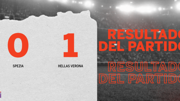 Por la mínima diferencia, Hellas Verona se quedó con la victoria ante Spezia en el estadio Stadio Alberto Picco