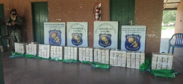 Incautan 410 kilos de cocaína en San Pedro - Megacadena — Últimas Noticias de Paraguay
