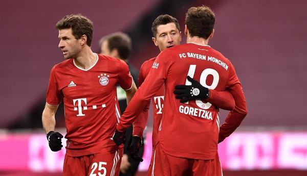 El Bayern defiende el liderato con remontada ante el Mainz