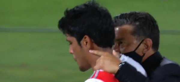 ¿Qué le dijo Gallardo a Robert Rojas al final de superclásico?