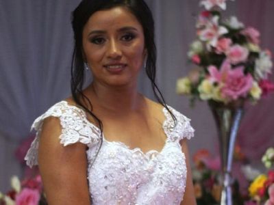 El enlace matrimonial de  Gladys y Ever