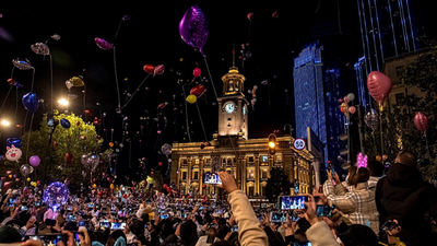 Wuhan recibió el 2021 como si nunca hubiese existido la pandemia