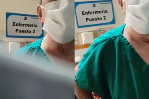 Gremio repudia "humillante trato" de médico contra un enfermero » Ñanduti