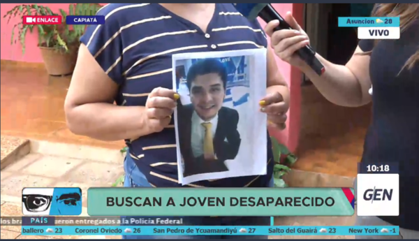 HOY / Joven de 21 años de edad de la ciudad de Capiatá, se encuentra desparecido desde el 1 de enero