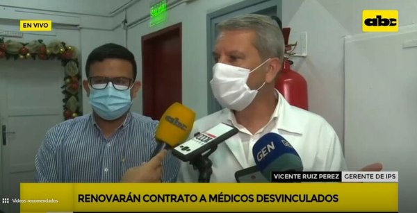 Renovarán contratos a médicos desvinculados del IPS - Nacionales - ABC Color