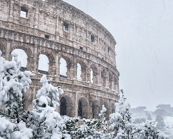 Un temporal de nieve azota Europa deja dos fallecidos