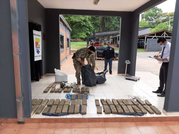 Incautan drogas en Canindeyu