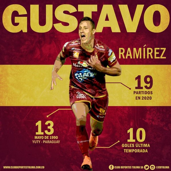 Tolima se refuerza con uno de los máximos goleadores paraguayos de México