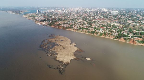 Río Paraguay descendió  38 cm en su nivel desde el inicio del 2021 - Nacionales - ABC Color