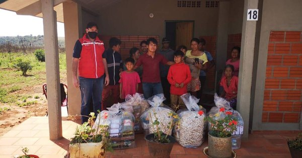 La Nación / Dieron más de 8.400 kg de alimentos en el 2020