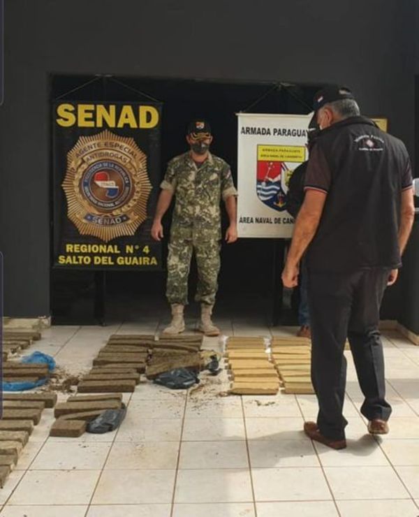 Canindeyu: Hallan abandonada una carga de marihuana prensada » Ñanduti