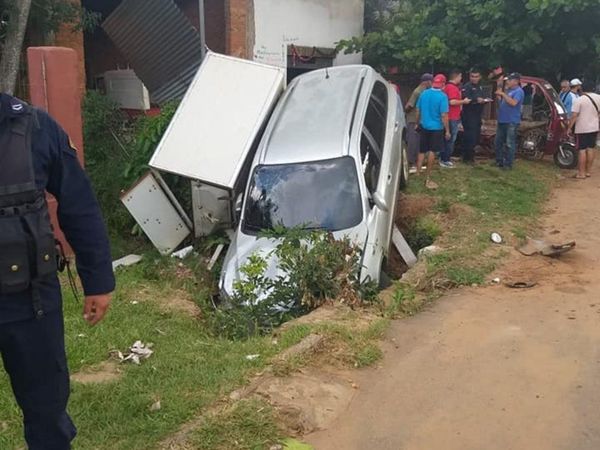 Borracho atropelló una casilla y mató a nenita