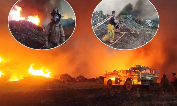 Vertedero se incendia y causa contaminación en Minga Guazú – Diario TNPRESS