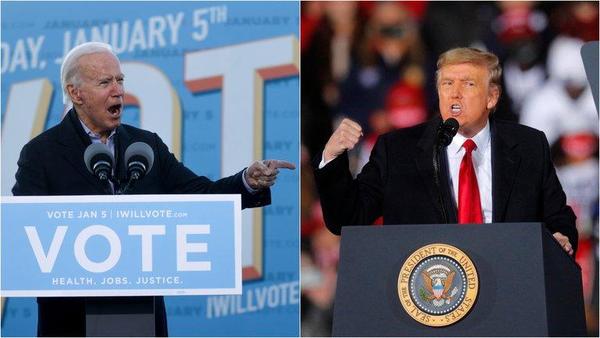 Trump y Biden hicieron campaña en Georgia en la víspera de la crucial elección al Senado – Prensa 5