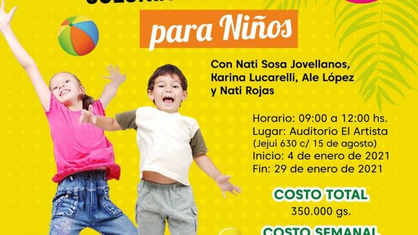Un verano artístico para chicos y grandes