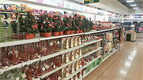 Ambiente NAVIDEÑO ya se instaló en el comercio