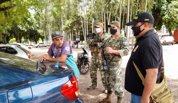 Detienen a delivery de cocaína en la línea fronteriza de Pedro Juan Caballero